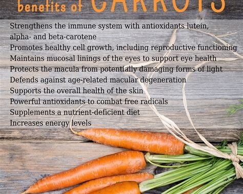 The Health Benefits of Carrots: From Vision to Immune Support